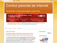 Tablet Screenshot of control-parental.blogspot.com