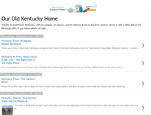 Tablet Screenshot of ouroldkentucky.blogspot.com