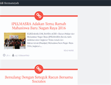 Tablet Screenshot of aliehermansyah.blogspot.com