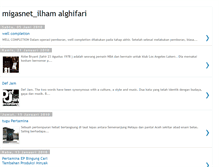 Tablet Screenshot of migasnet05-ilham8041.blogspot.com