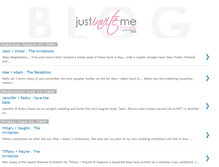 Tablet Screenshot of justinviteme.blogspot.com