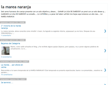 Tablet Screenshot of lamareanaranja.blogspot.com