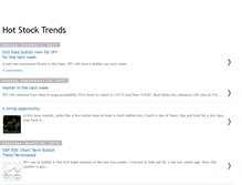 Tablet Screenshot of hotstocktrends.blogspot.com