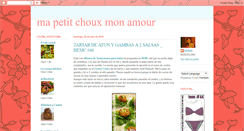 Desktop Screenshot of mapetitchouxmonamour.blogspot.com