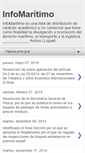 Mobile Screenshot of infomaritimo.blogspot.com