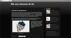 Desktop Screenshot of filleauxcheveuxdelin.blogspot.com