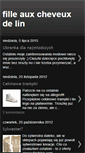 Mobile Screenshot of filleauxcheveuxdelin.blogspot.com