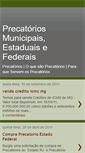 Mobile Screenshot of e-precatorios.blogspot.com