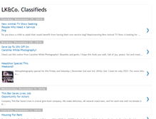 Tablet Screenshot of leslykahnclassifieds.blogspot.com