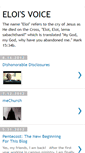 Mobile Screenshot of eloisvoice.blogspot.com