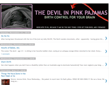 Tablet Screenshot of devilinpinkpjs.blogspot.com