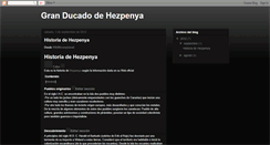 Desktop Screenshot of estado-soberano-de-hezpenya.blogspot.com