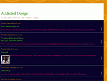 Tablet Screenshot of addicteddesign.blogspot.com