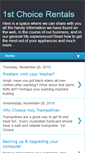 Mobile Screenshot of 1stchoicerentals.blogspot.com