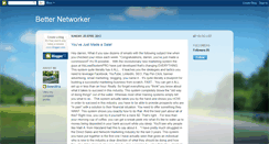 Desktop Screenshot of betternetworkerforyou.blogspot.com