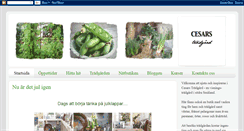 Desktop Screenshot of cesarsvisningstradgard.blogspot.com