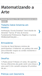 Mobile Screenshot of matematizandoaarte.blogspot.com
