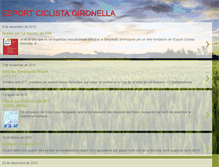 Tablet Screenshot of esportciclistagironella.blogspot.com