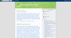 Desktop Screenshot of buysellstorecredit.blogspot.com