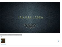 Tablet Screenshot of palomaorfebre.blogspot.com
