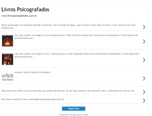Tablet Screenshot of livrospsicografados.blogspot.com