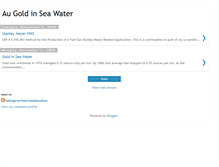 Tablet Screenshot of goldinseawater.blogspot.com