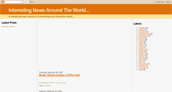 Desktop Screenshot of interesting-news-around-the-world.blogspot.com