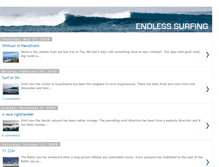 Tablet Screenshot of endless-surfing.blogspot.com