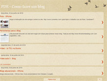 Tablet Screenshot of pdefazendoblog.blogspot.com