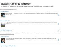 Tablet Screenshot of fireperformer.blogspot.com