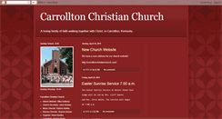 Desktop Screenshot of carrolltonchristian.blogspot.com
