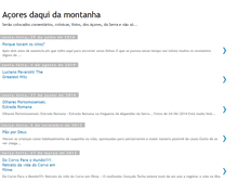 Tablet Screenshot of acoresdaquidamontanha.blogspot.com