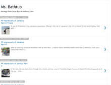 Tablet Screenshot of msbathtub.blogspot.com