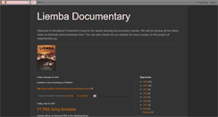 Desktop Screenshot of liembadocumentary.blogspot.com