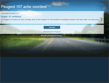 Tablet Screenshot of peugeot-107.blogspot.com