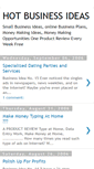 Mobile Screenshot of hot-businessideas.blogspot.com