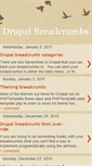 Mobile Screenshot of drupalbreadcrumbs.blogspot.com
