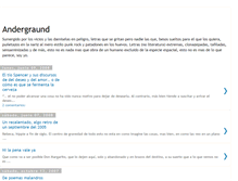 Tablet Screenshot of andergraund.blogspot.com