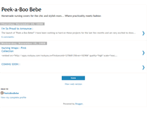 Tablet Screenshot of peekaboobebe.blogspot.com