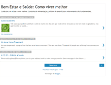 Tablet Screenshot of bem-estar-brasil.blogspot.com