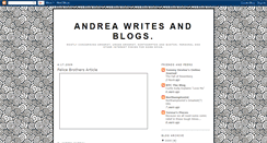 Desktop Screenshot of andreawritesandblogs.blogspot.com