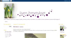 Desktop Screenshot of iivenihmetykset.blogspot.com