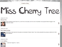 Tablet Screenshot of misscherrytree.blogspot.com