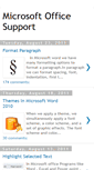 Mobile Screenshot of msofficesupport.blogspot.com