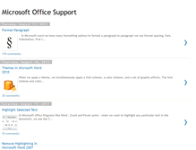 Tablet Screenshot of msofficesupport.blogspot.com