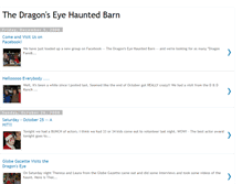 Tablet Screenshot of dragonseyehauntedbarn.blogspot.com