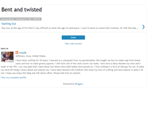 Tablet Screenshot of bentntwizted.blogspot.com