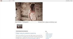 Desktop Screenshot of ewanmathers-photographer.blogspot.com
