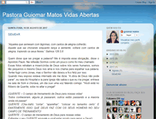 Tablet Screenshot of pastoraguiomarvidasabertas.blogspot.com