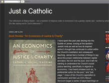 Tablet Screenshot of justacatholic.blogspot.com